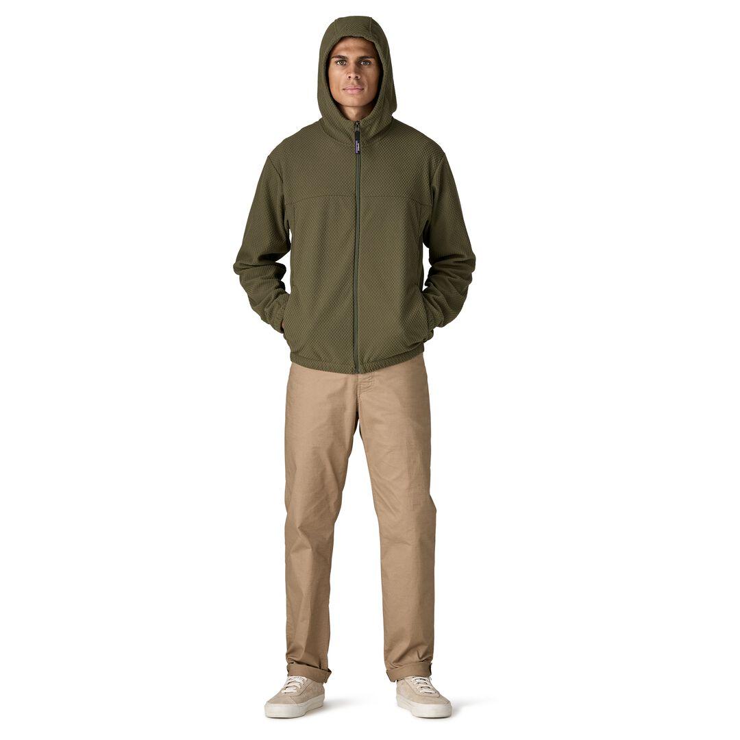 Textured Fleece Hoody