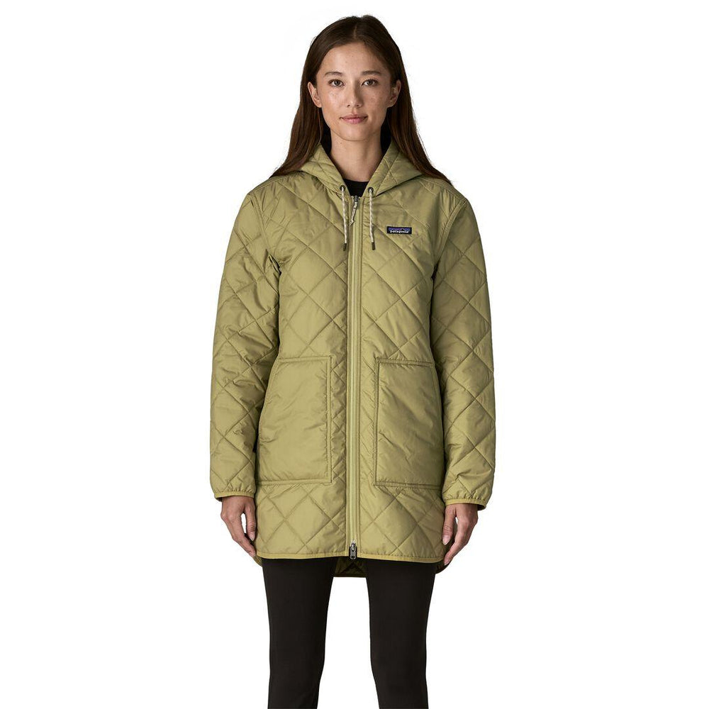 Diamond Quilted Insulated Parka