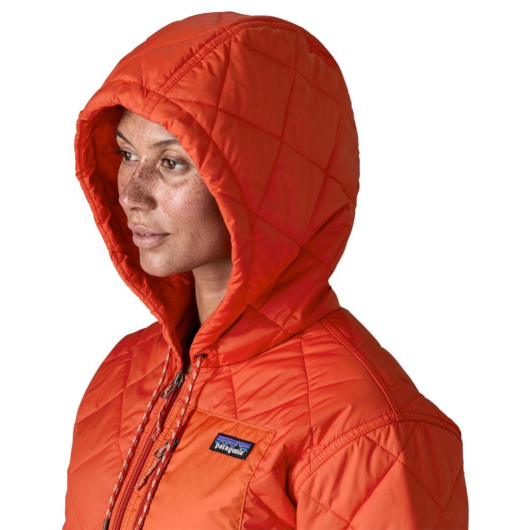 Diamond Quilted Insulated Bomber  Hoody