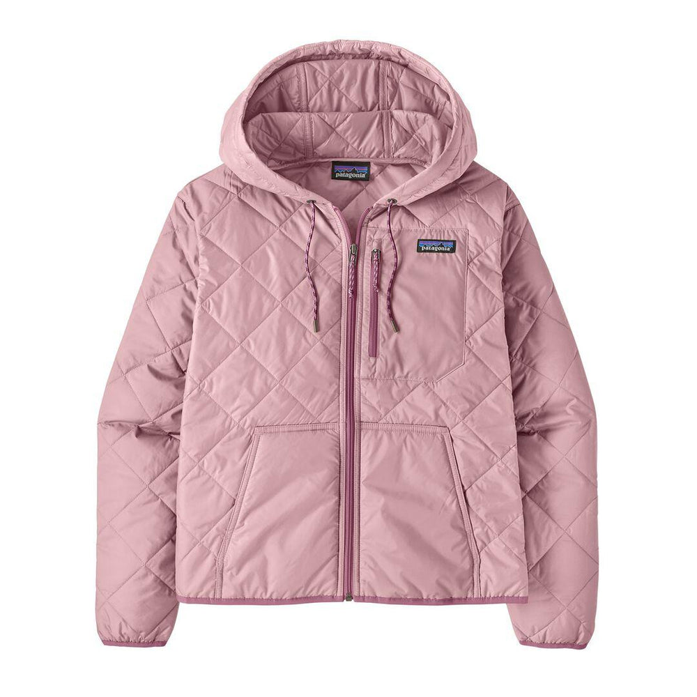 Diamond Quilted Insulated Bomber  Hoody