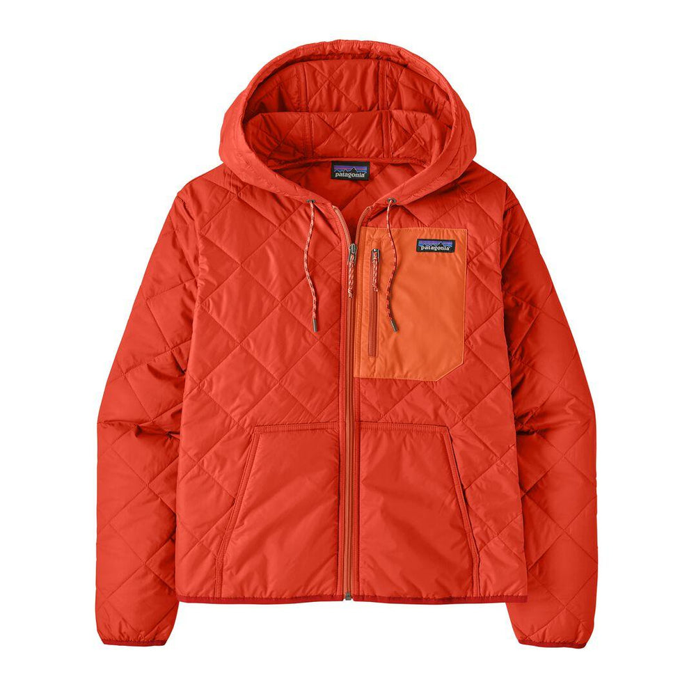 Diamond Quilted Insulated Bomber  Hoody
