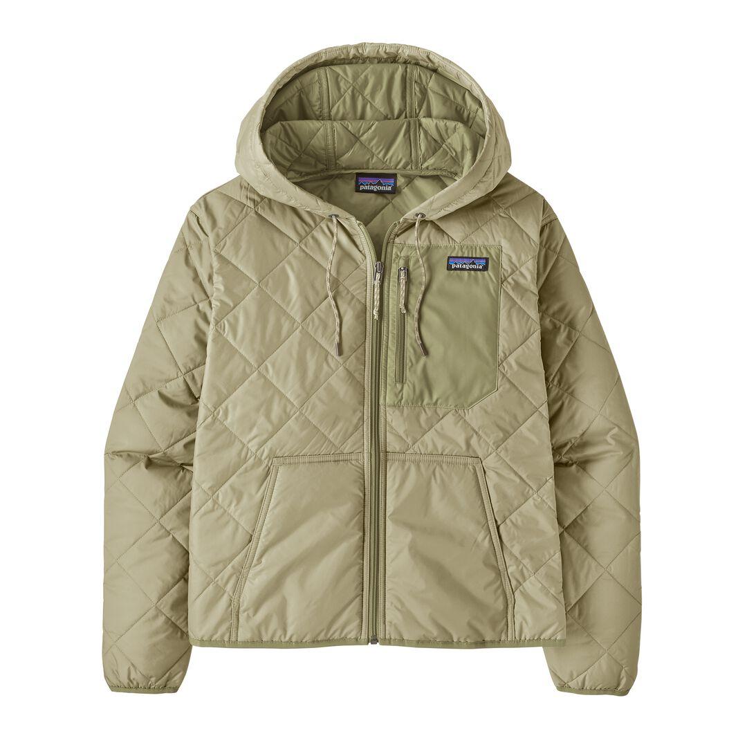 Diamond Quilted Insulated Bomber  Hoody