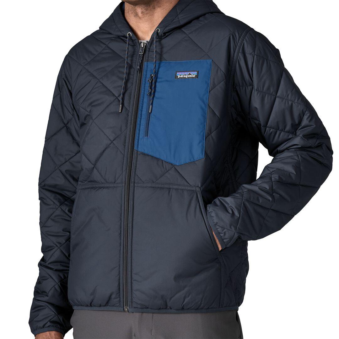 Diamond Quilted Bomber Insulated Hoody