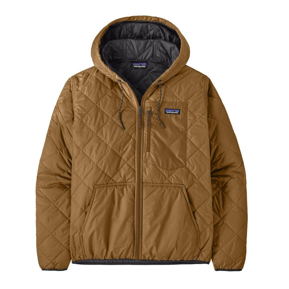 Diamond Quilted Bomber Insulated Hoody