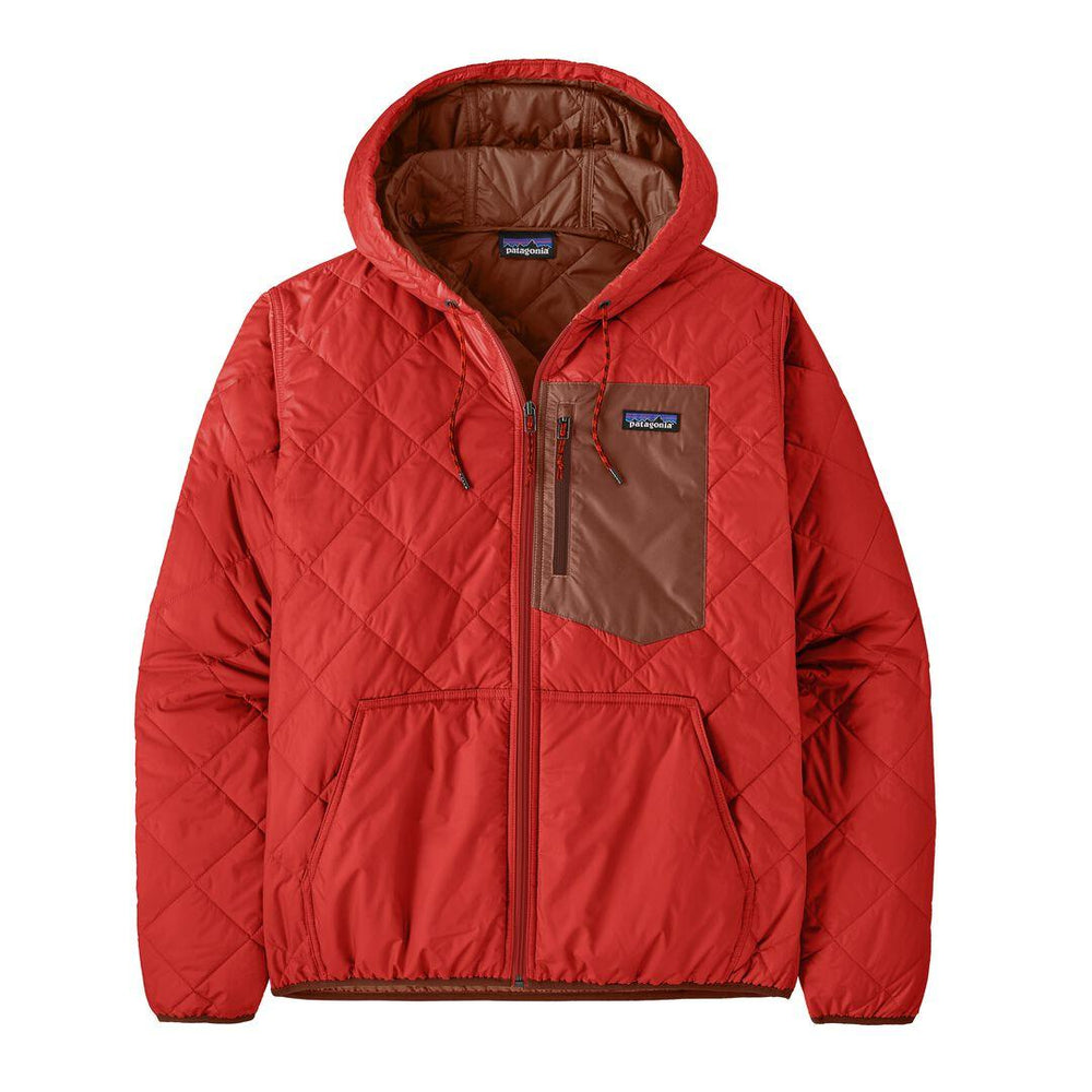 Diamond Quilted Bomber Insulated Hoody
