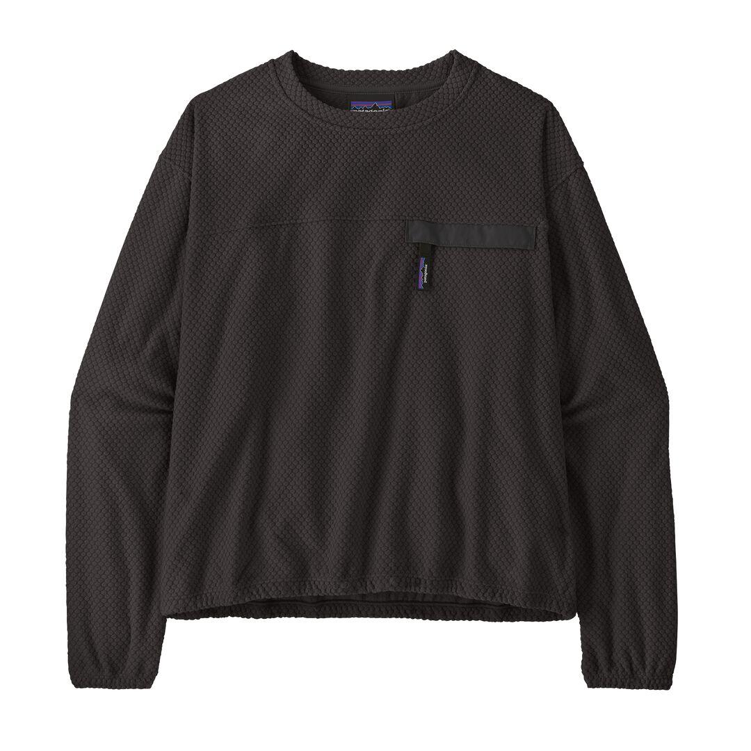 Textured Fleece Crewneck Sweatshirt