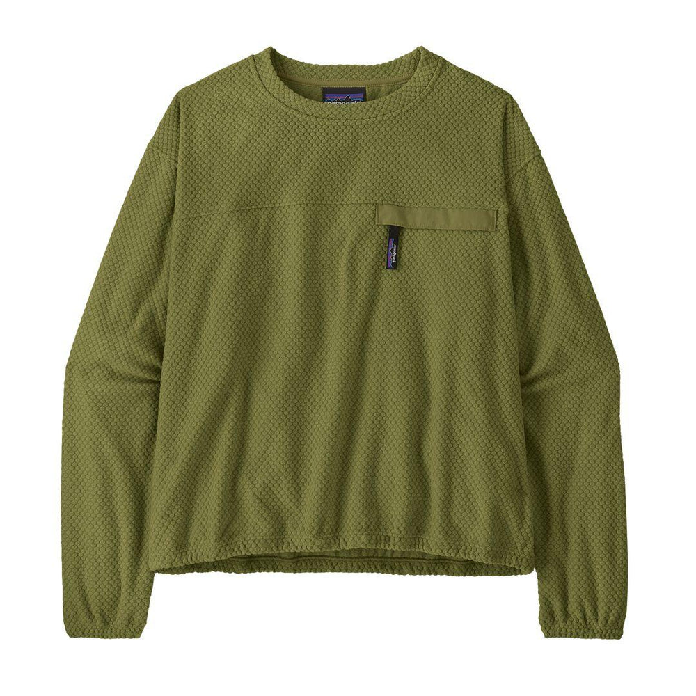 Textured Fleece Crewneck Sweatshirt