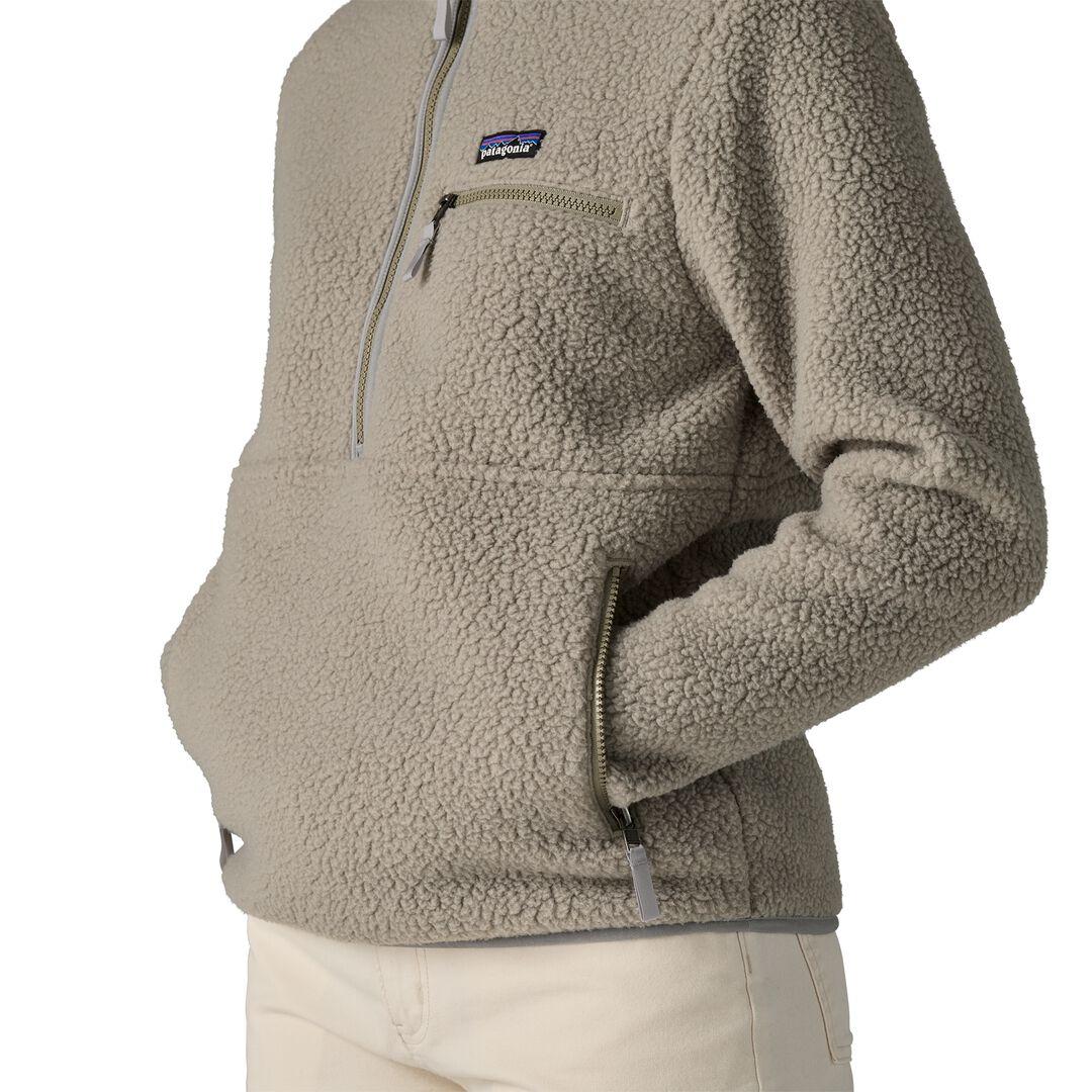 Retro Pile Fleece Marsupial Pullover