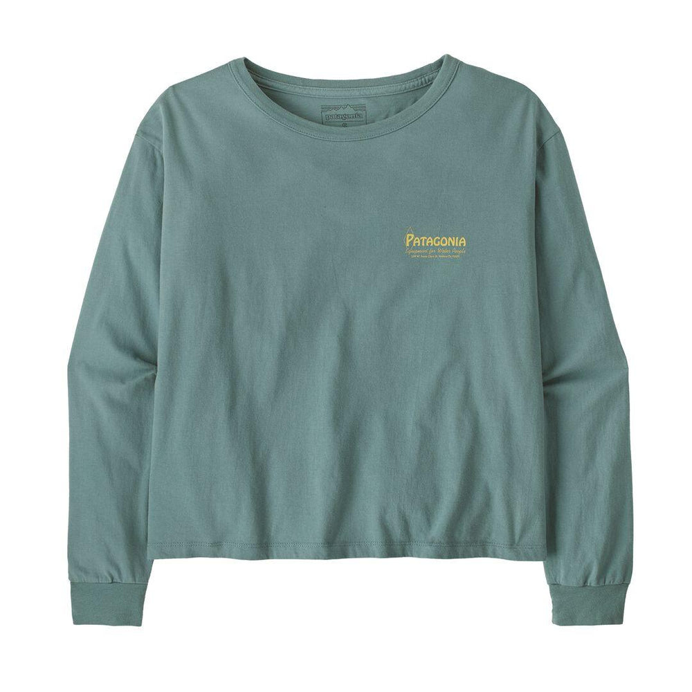 Long-Sleeved Water People Banner Easy-Cut T-Shirt