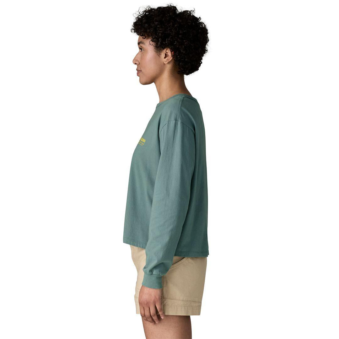 Long-Sleeved Water People Banner Easy-Cut T-Shirt