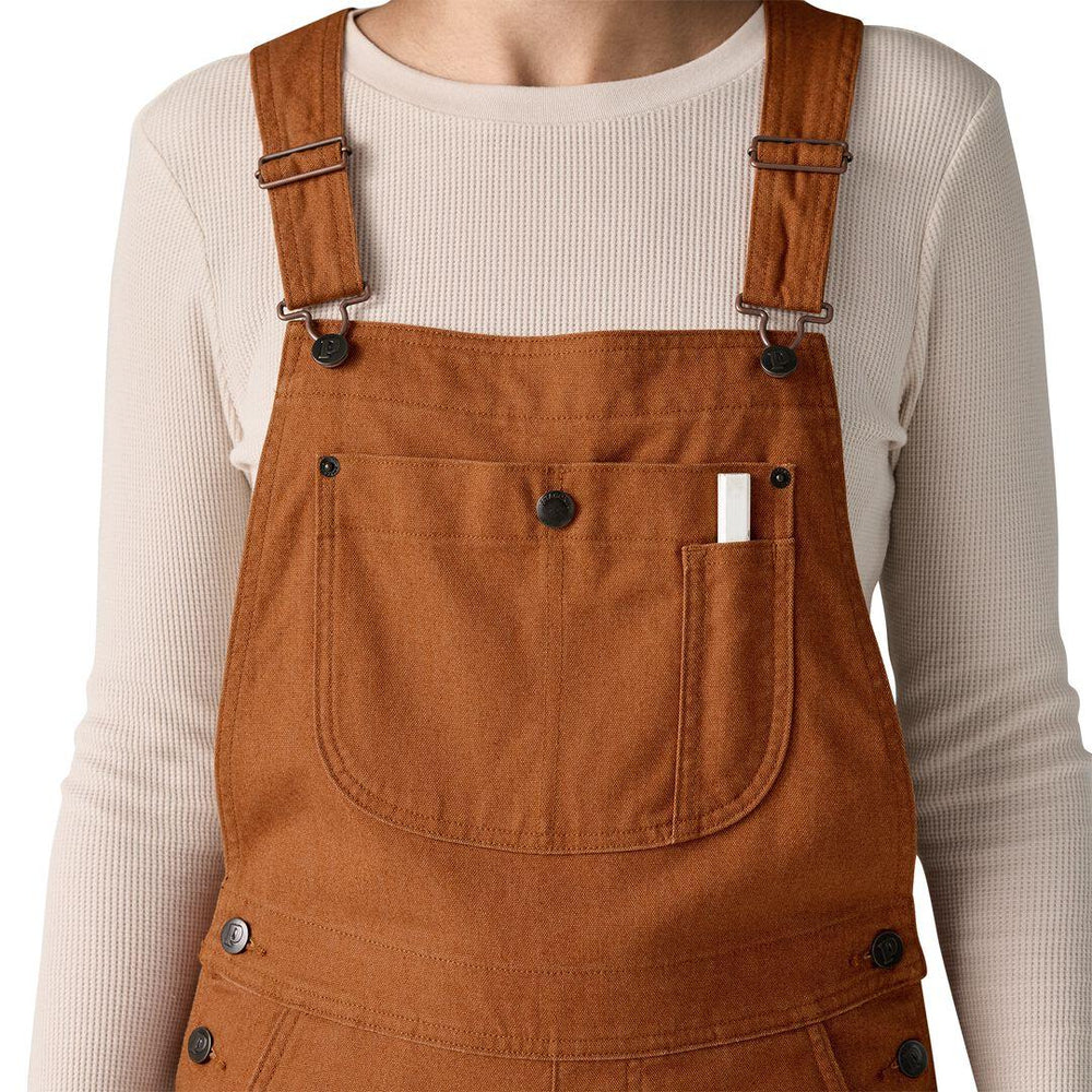 All Seasons Canvas Bib Work Overalls - Short