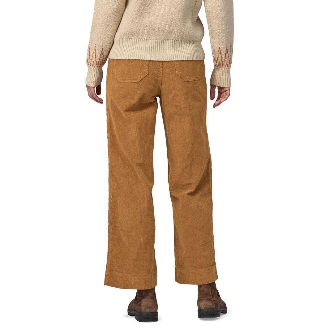 Wide-Leg Corduroy Pants