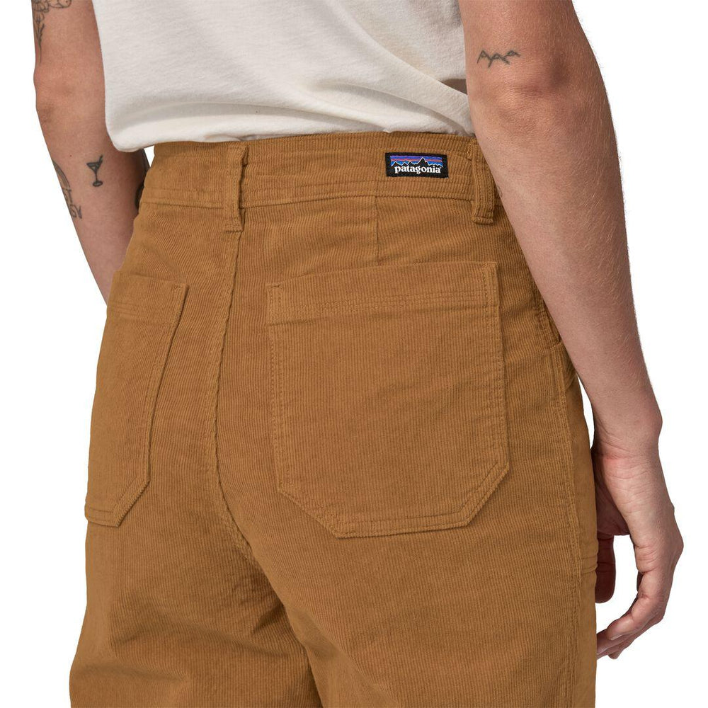 Wide-Leg Corduroy Pants