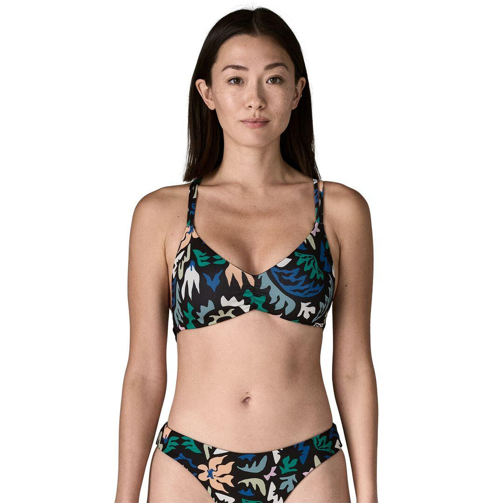 Reversible Seaglass Bay Halter Bikini Top