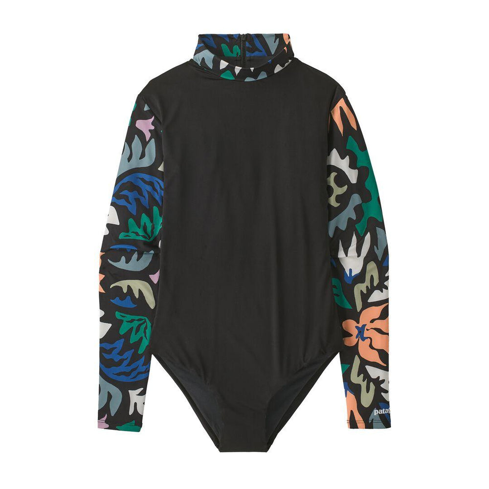Long-Sleeved Swell Seeker One-Piece Swimsuit