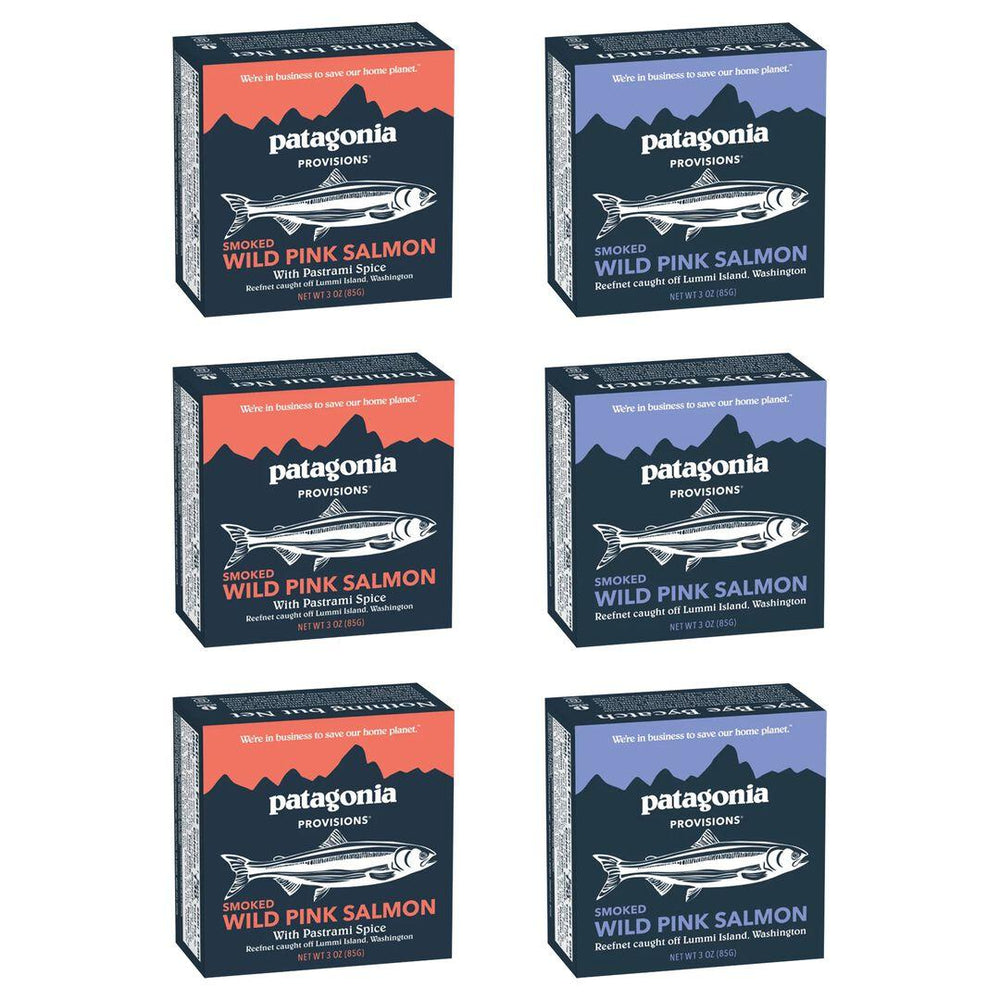 Provisions Canned Smoked Wild Pink Salmon Variety Pack