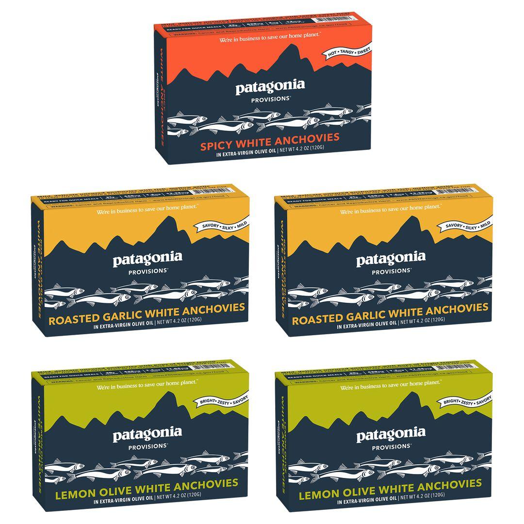 Provisions Spanish White Anchovies Variety Pack