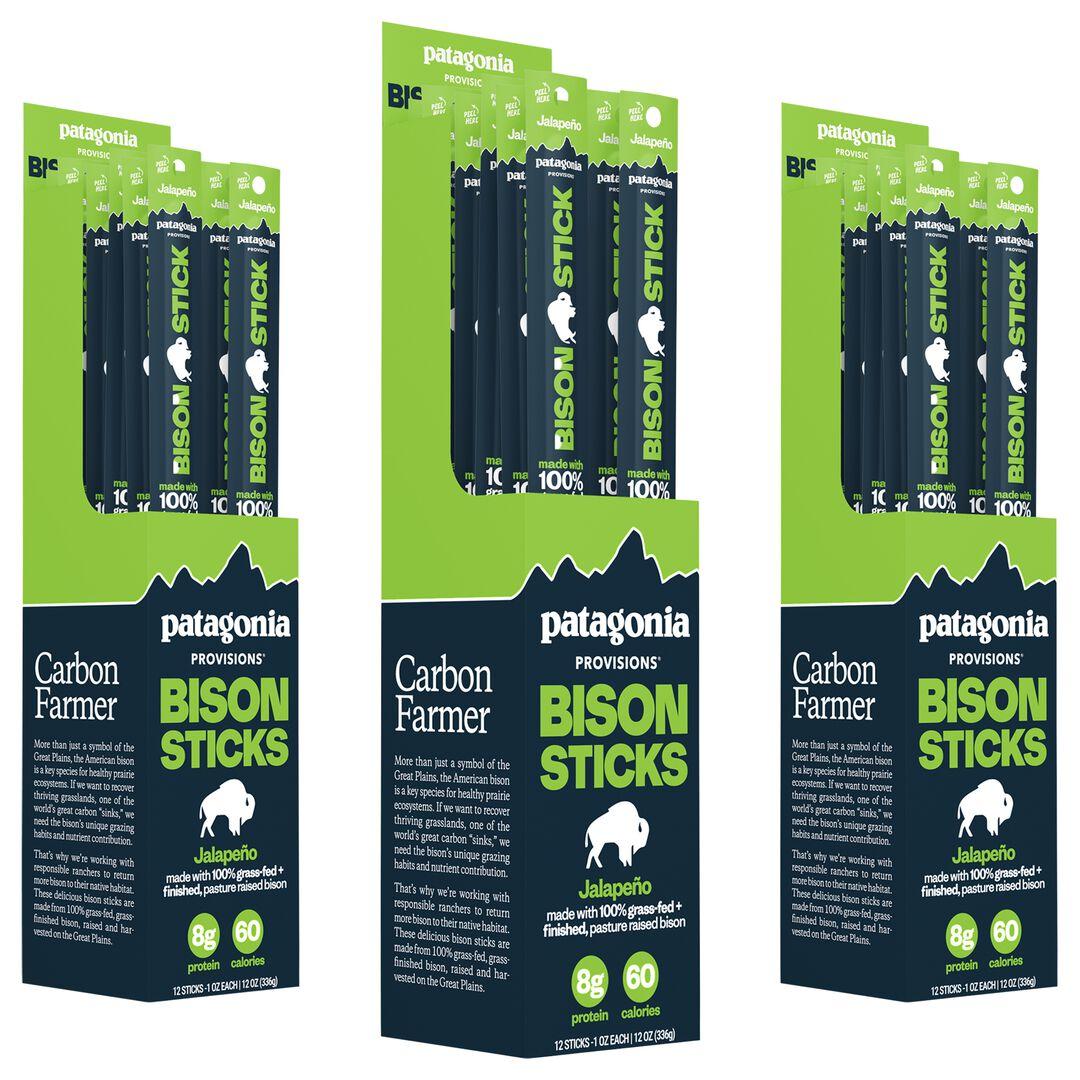 Provisions Grass-Fed Jalapeño Bison Meat Sticks