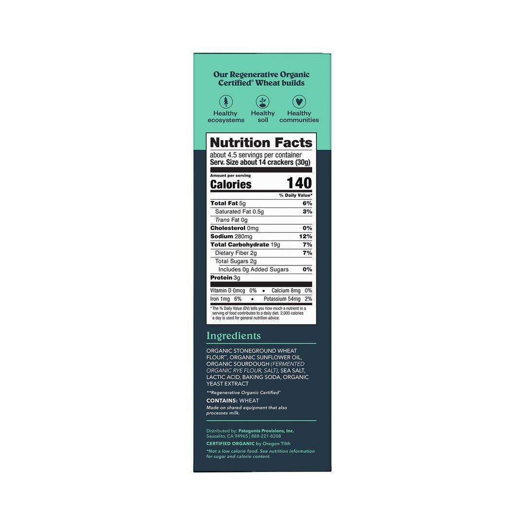 Provisions Organic Sourdough Sea Salt Crackers