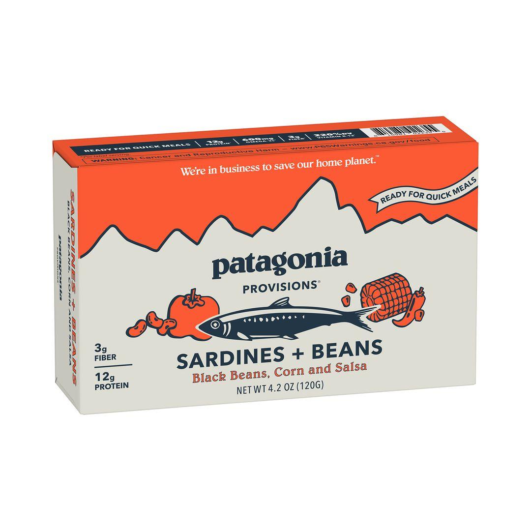 Provisions Sardines & Beans: Black Beans, Corn & Salsa